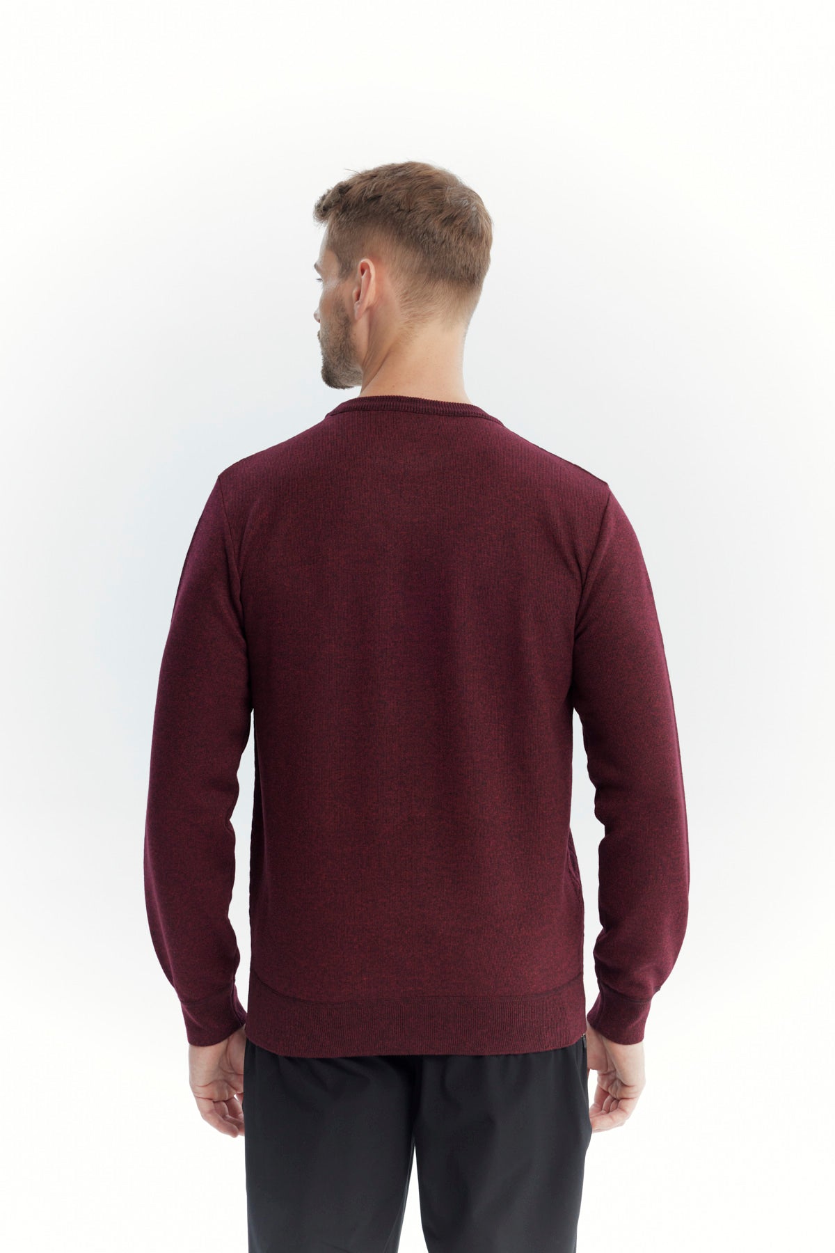 Sweater Hombre Regular Burdeo