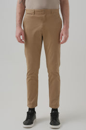 Pantalón Hombre Calce Recto Camel