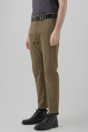 Pantalón Clásico Hombre Verde Oliva