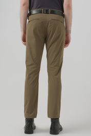 Pantalón Clásico Hombre Verde Oliva
