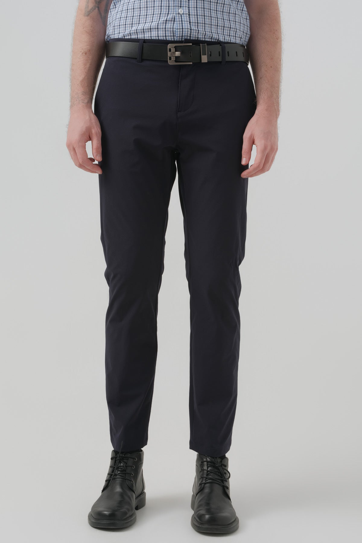 Pantalón Clásico Hombre Azul Marino