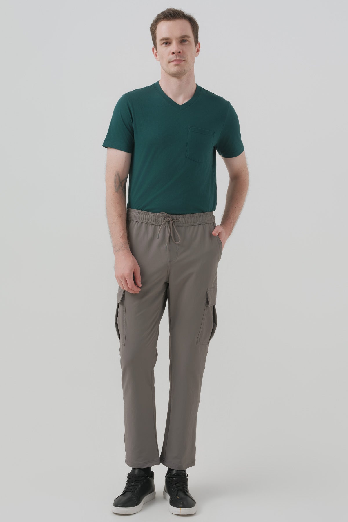 Pantalón Hombre Clásico Gris