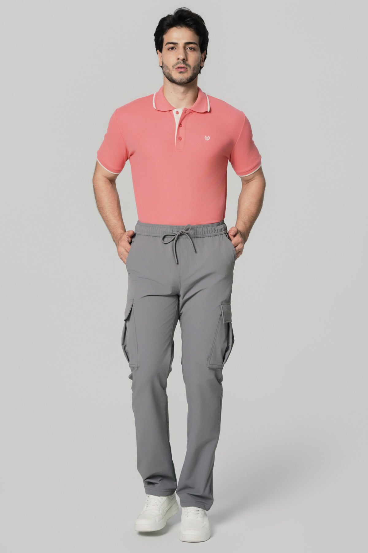 Pantalón Hombre Clásico Gris
