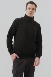 Polerón Hombre Regular Negro
