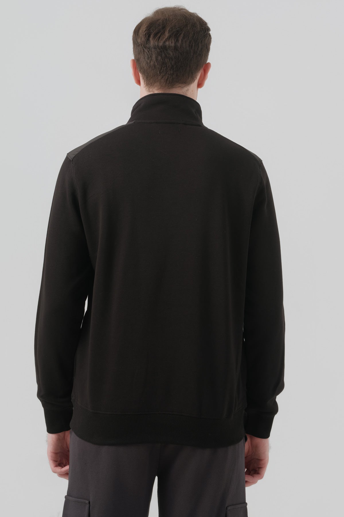 Polerón Hombre Regular Negro