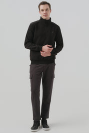 Polerón Hombre Regular Negro