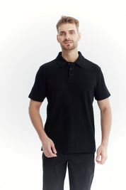 Polera Hombre Regular Negro