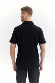 Polera Hombre Regular Negro