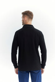 Polera Hombre Regular Negro