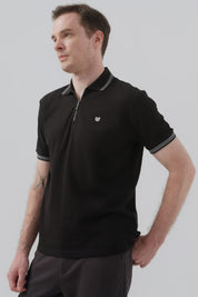 Polera Hombre Regular Negro