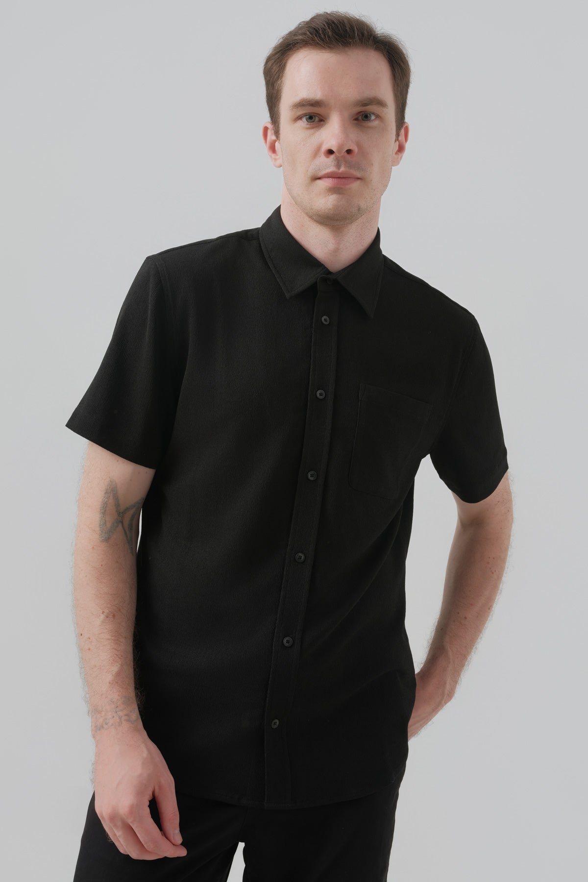 Camisa Hombre Classic Negro