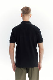 Polera Hombre Regular Negro