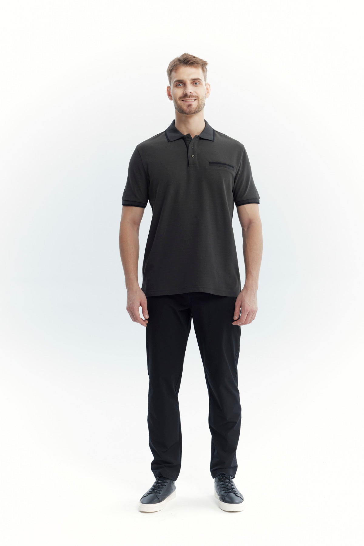 Polera Hombre Regular Marengo