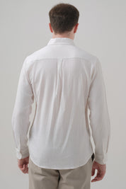 Camisa Regular Hombre Blanco