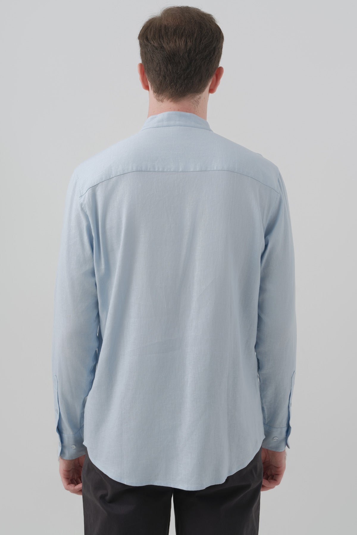 Camisa Classic Hombre Celeste