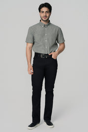 Pantalón Hombre Calce Recto Negro