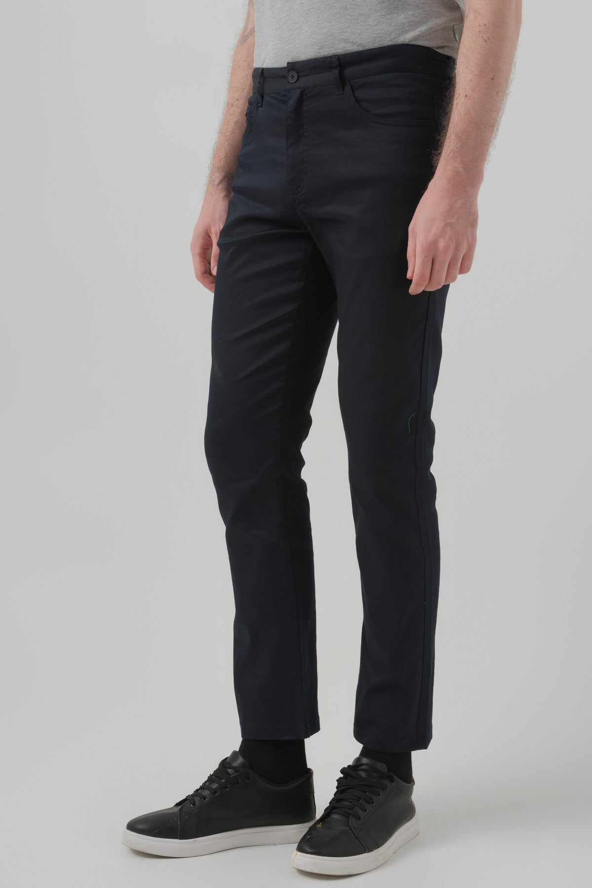 Pantalón Hombre Calce Recto Azul Marino