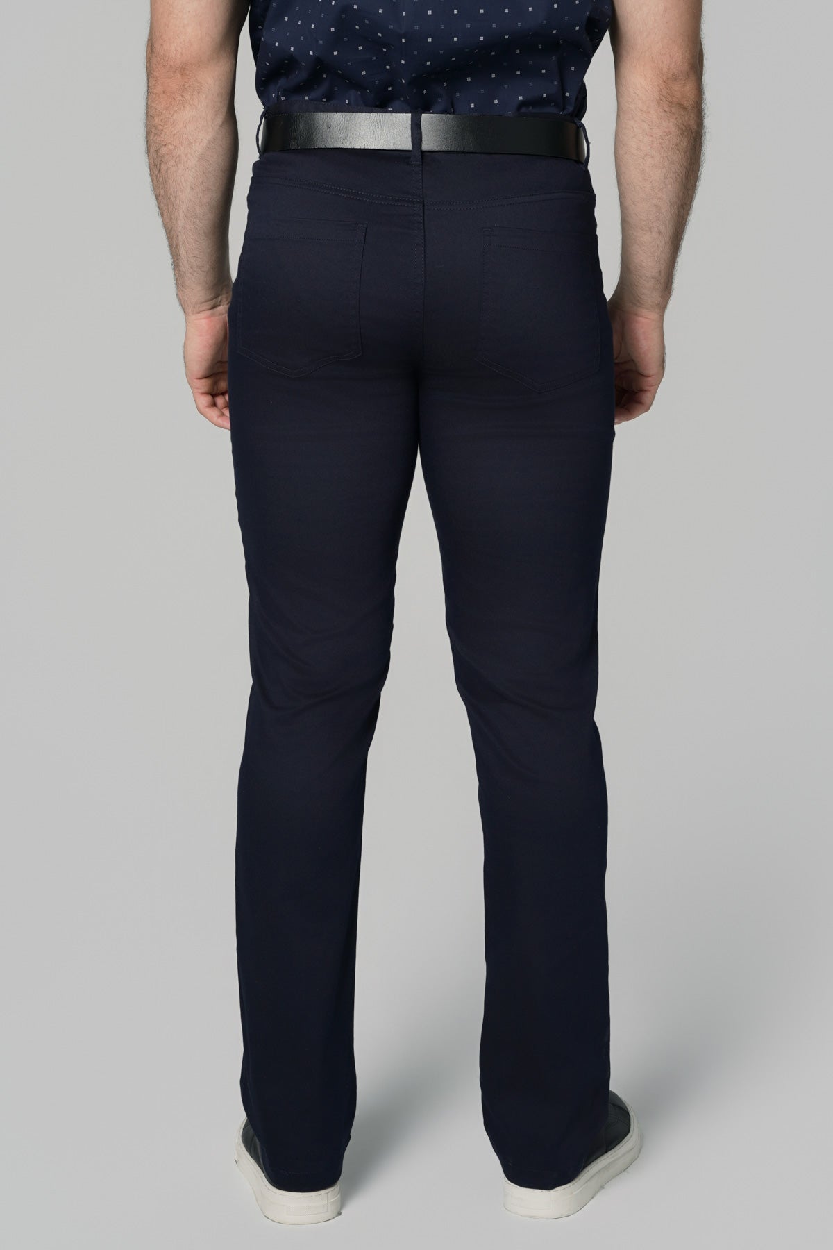 Pantalón Hombre Calce Recto Azul Marino