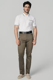 Pantalón Hombre Calce Recto Kaki