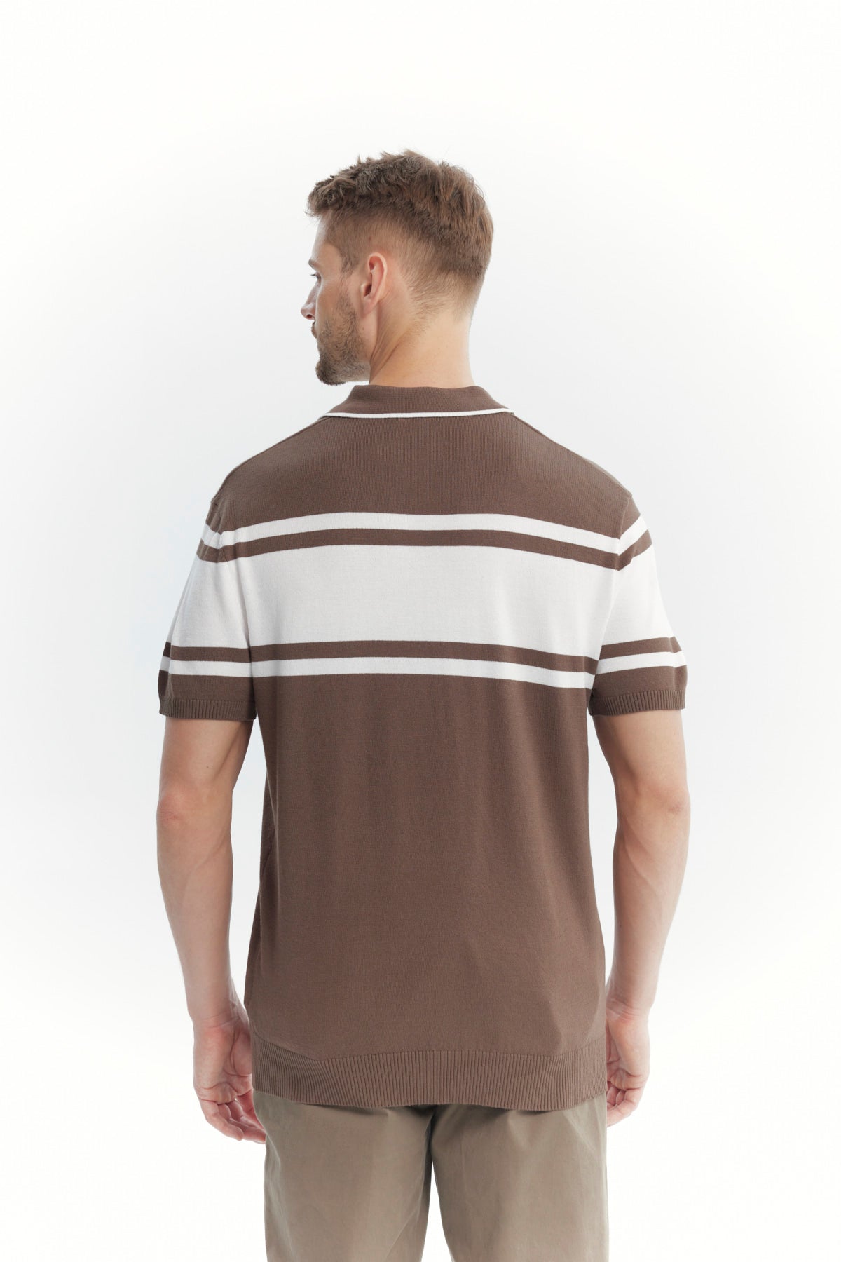 Sweater Hombre Casual Café