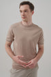 Sweater Hombre Casual Beige Oscuro
