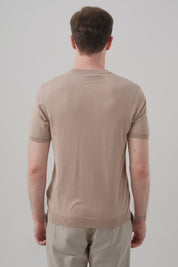 Sweater Hombre Casual Beige Oscuro