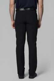 Pantalón Hombre Calce Recto Negro