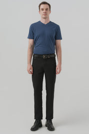 Pantalón Hombre Calce Recto Negro