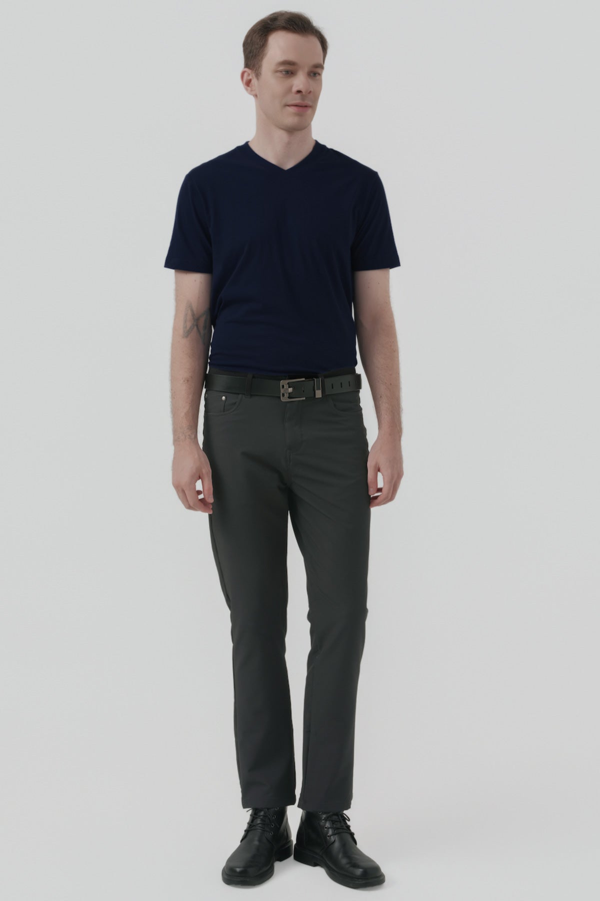 Pantalón Hombre Calce Recto Marengo