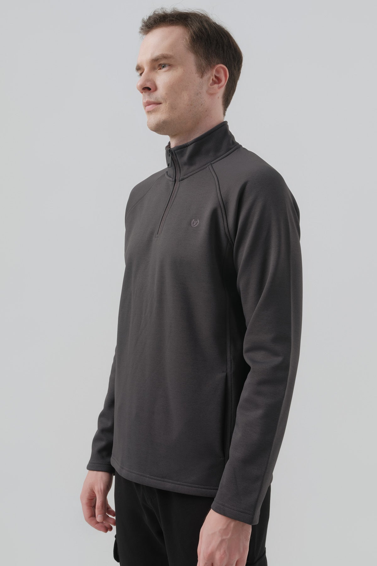 Polerón Hombre Regular Negro