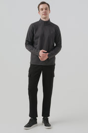 Polerón Hombre Regular Negro