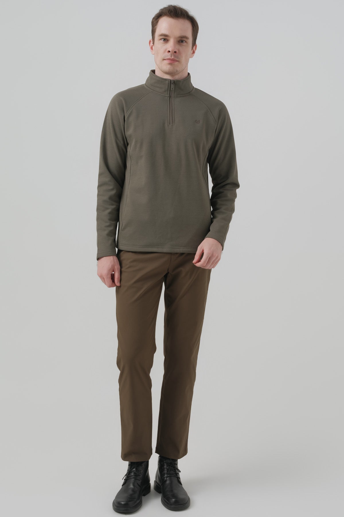 Polerón Hombre Regular Verde