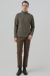 Polerón Hombre Regular Verde