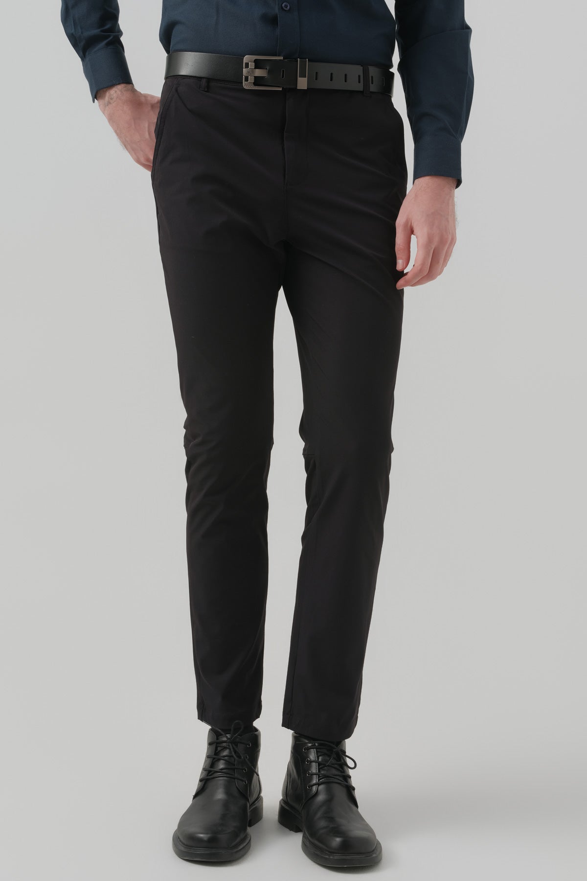 Pantalón Clásico Hombre Negro