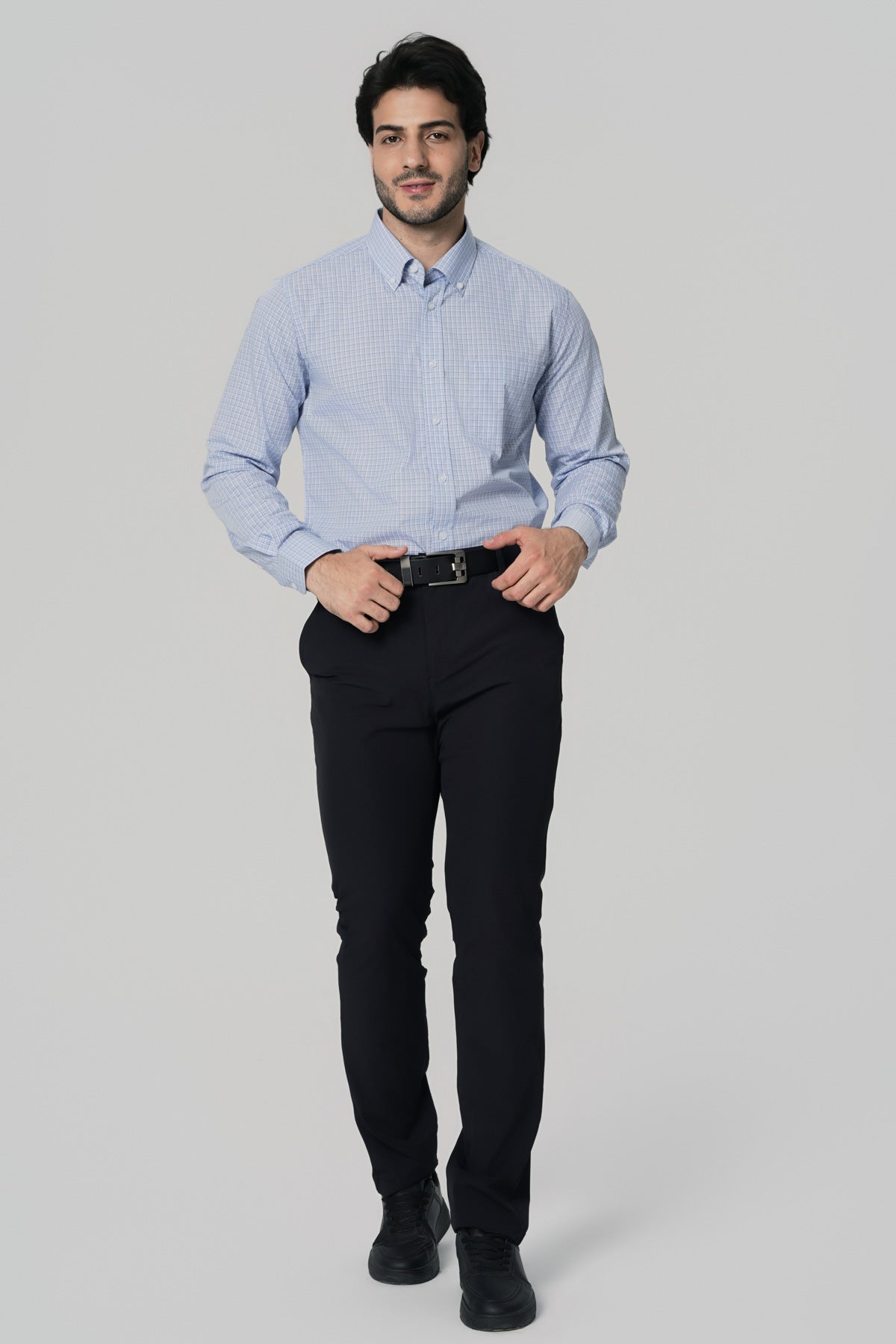 Pantalón Clásico Hombre Negro