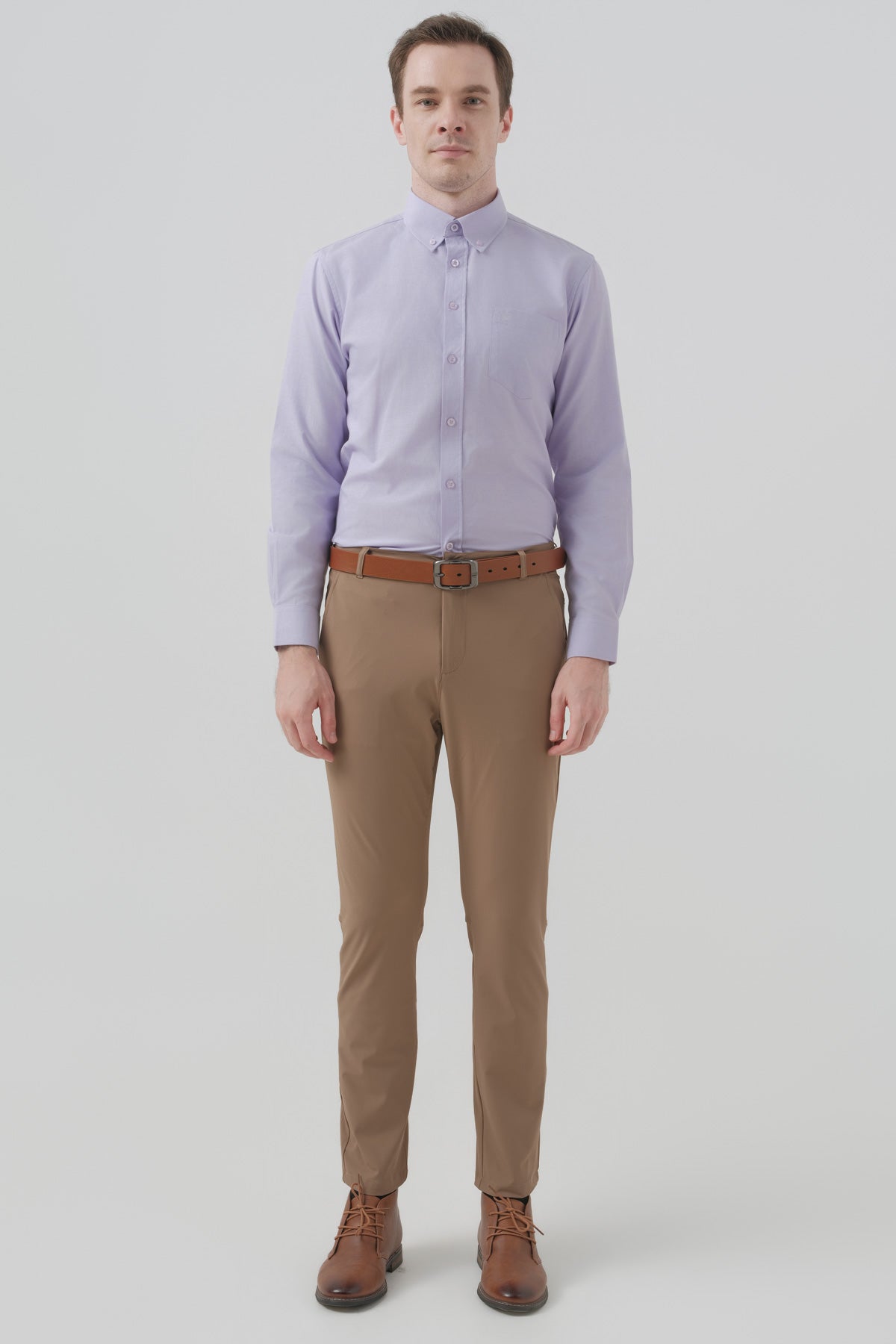 Pantalón Clásico Hombre Kaki