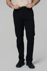 Pantalón Clásico Hombre Negro