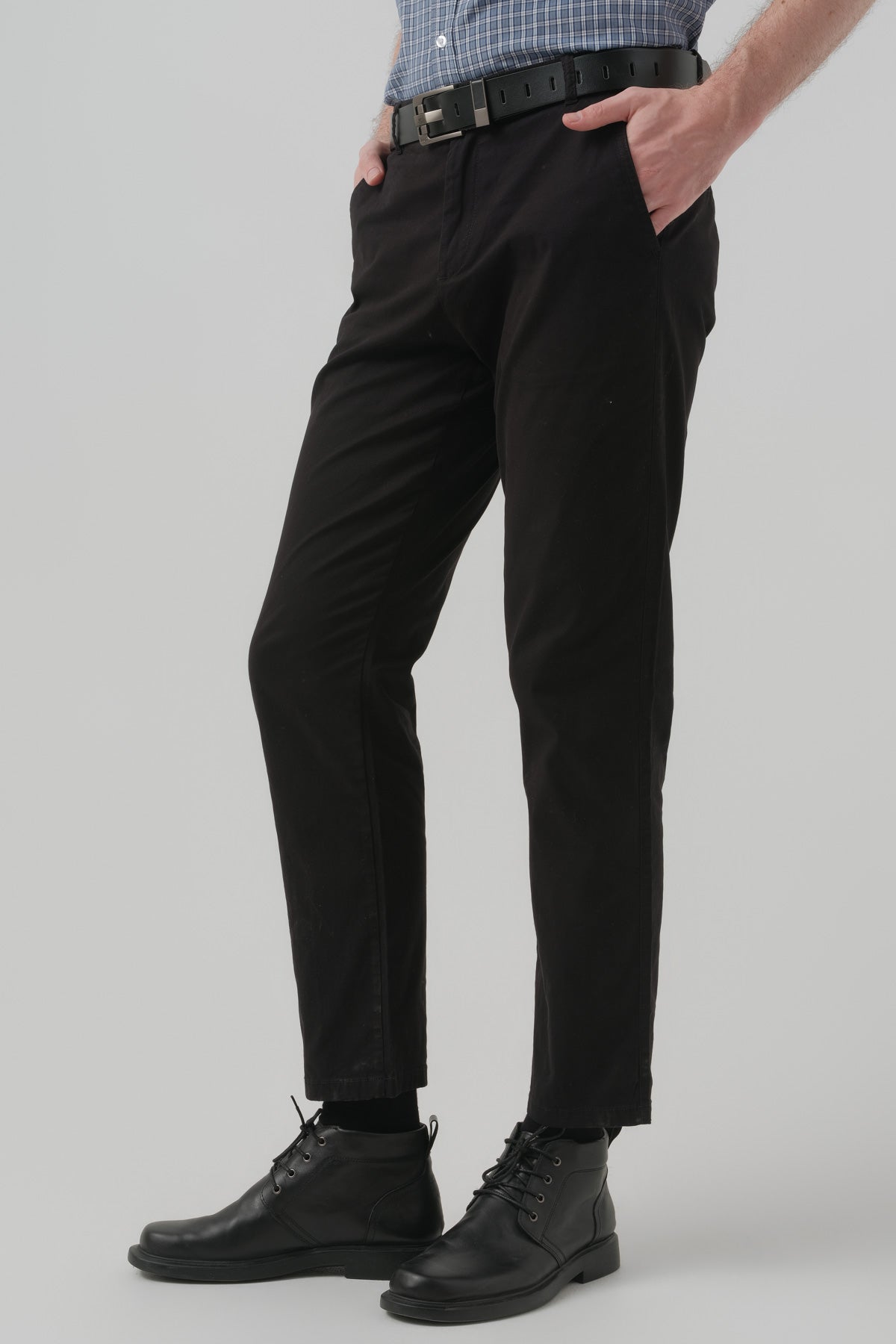 Pantalón Clásico Hombre Negro