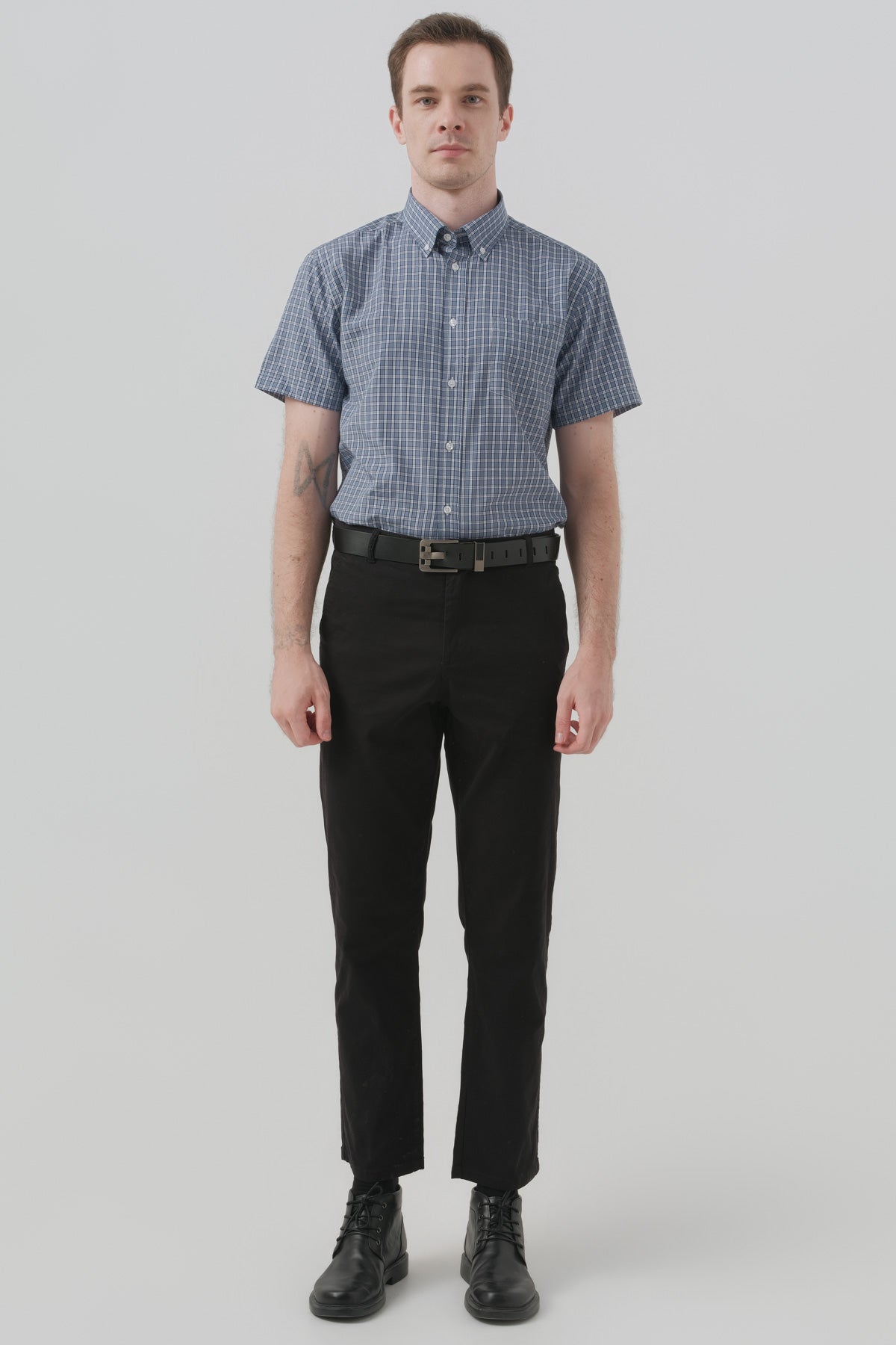 Pantalón Clásico Hombre Negro
