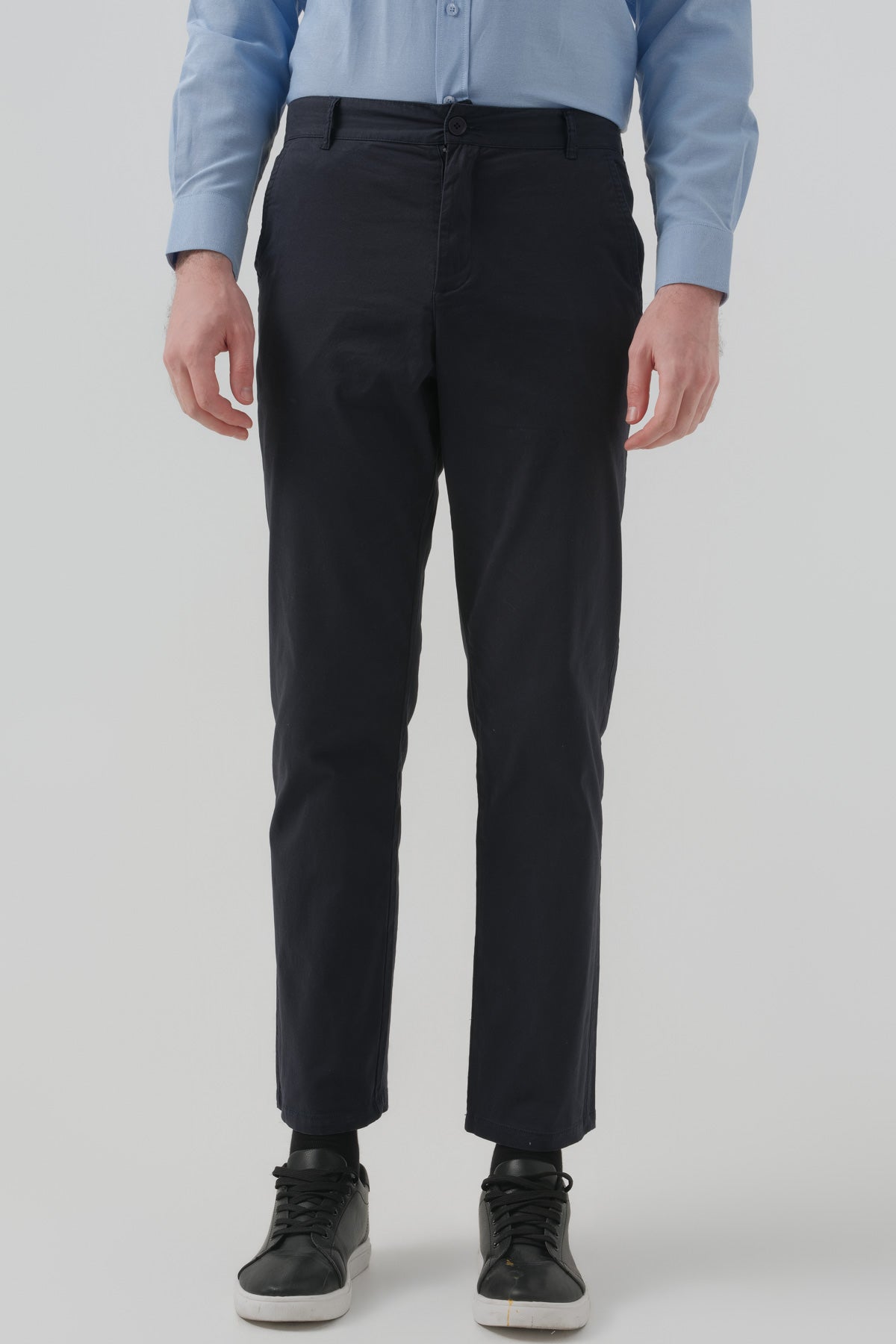 Pantalón Clásico Hombre Azul Marino