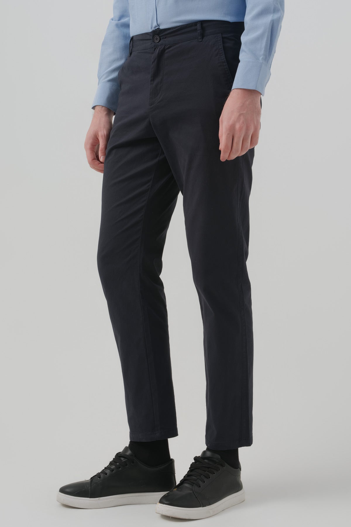 Pantalón Clásico Hombre Azul Marino