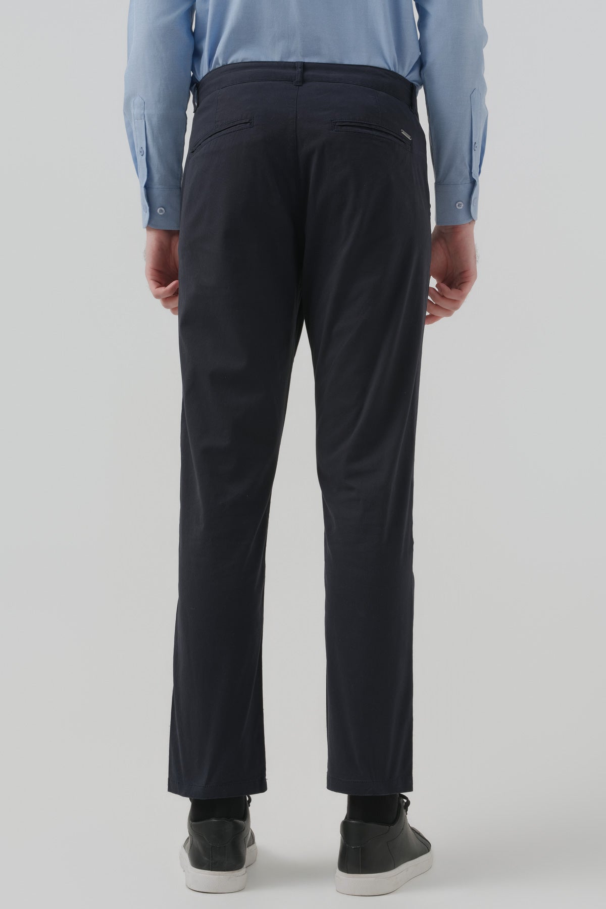 Pantalón Clásico Hombre Azul Marino