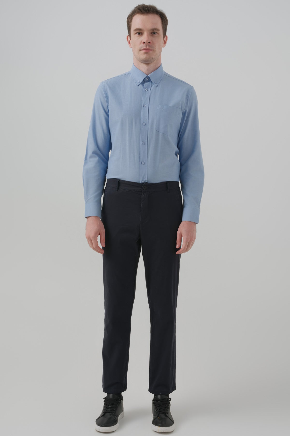 Pantalón Clásico Hombre Azul Marino