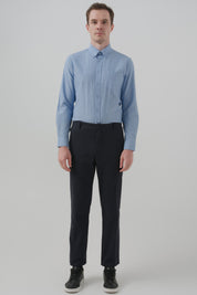 Pantalón Clásico Hombre Azul Marino