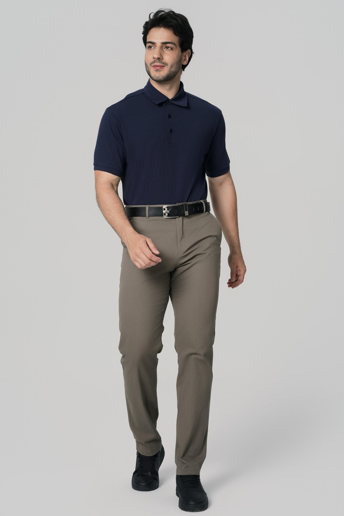 Pantalón Clásico Hombre Kaki