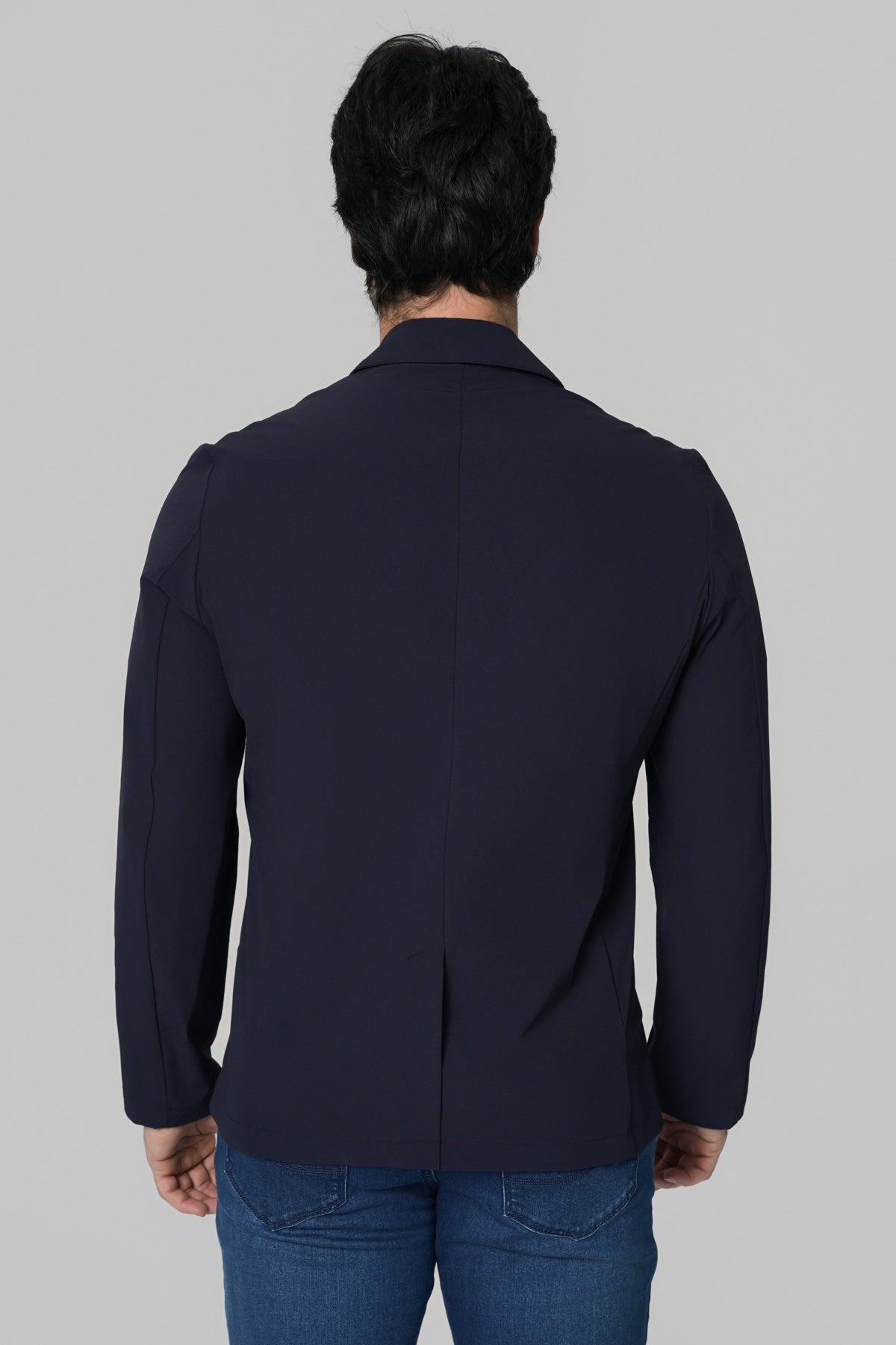 Chaqueta Regular Hombre Azul Marino