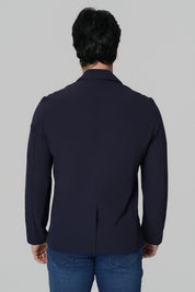 Chaqueta Regular Hombre Azul Marino