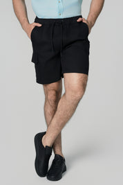Bermuda Normal Hombre Negro