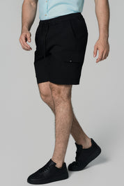 Bermuda Normal Hombre Negro