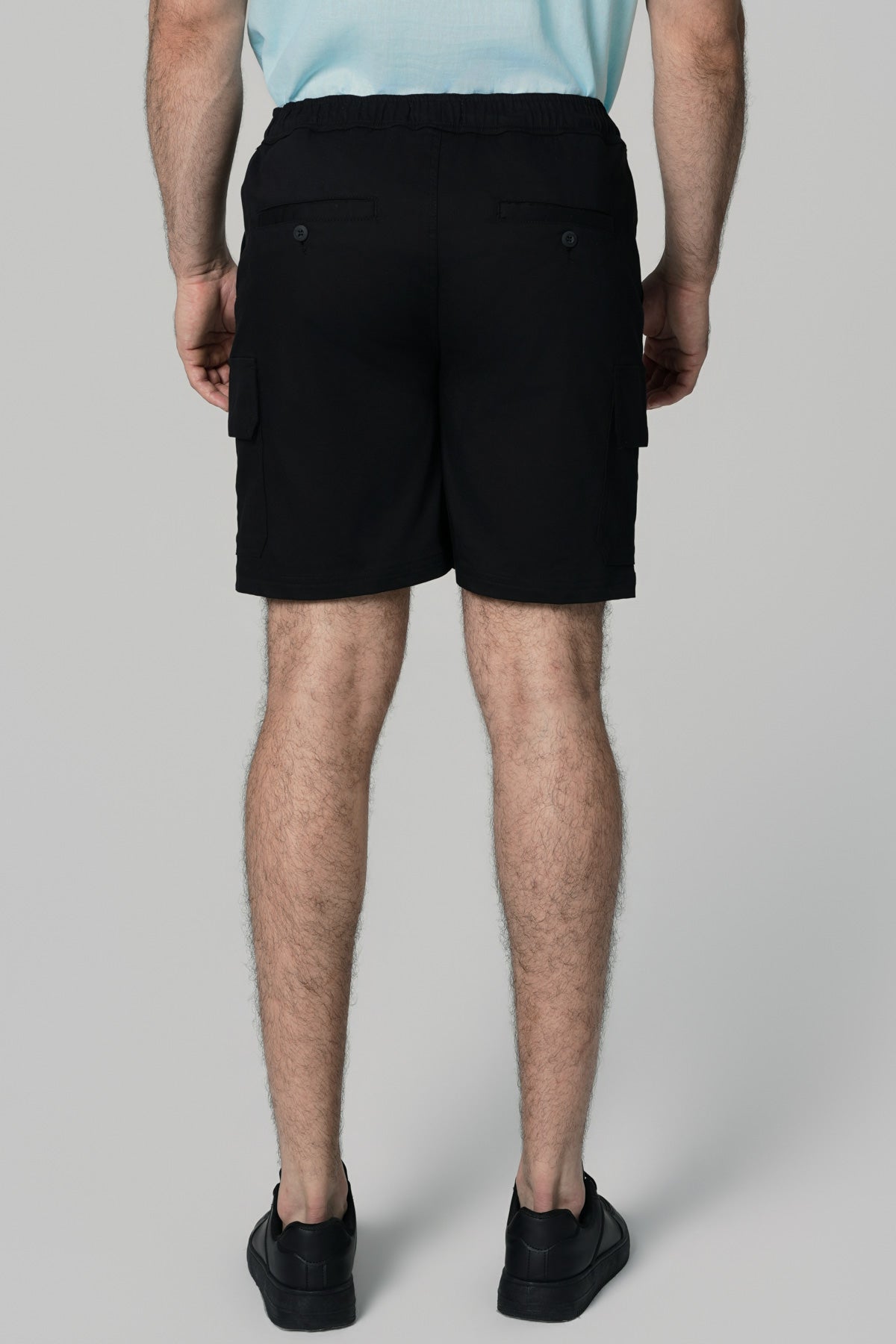 Bermuda Normal Hombre Negro